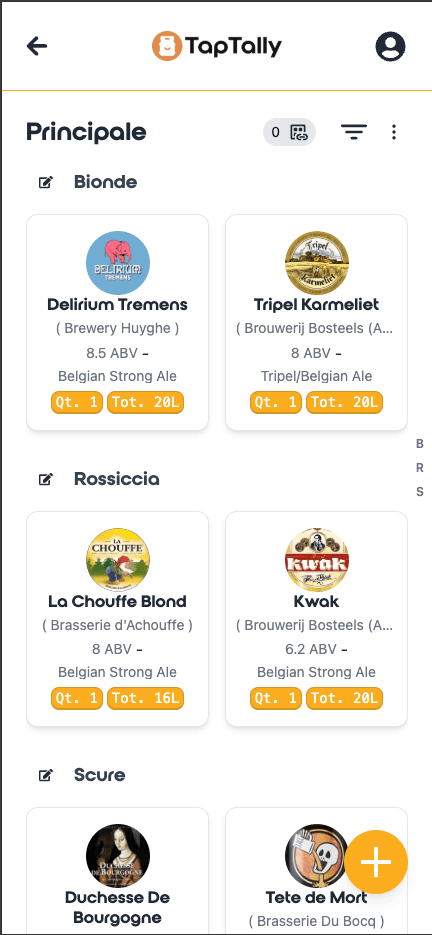 TapTally App Screenshot 2